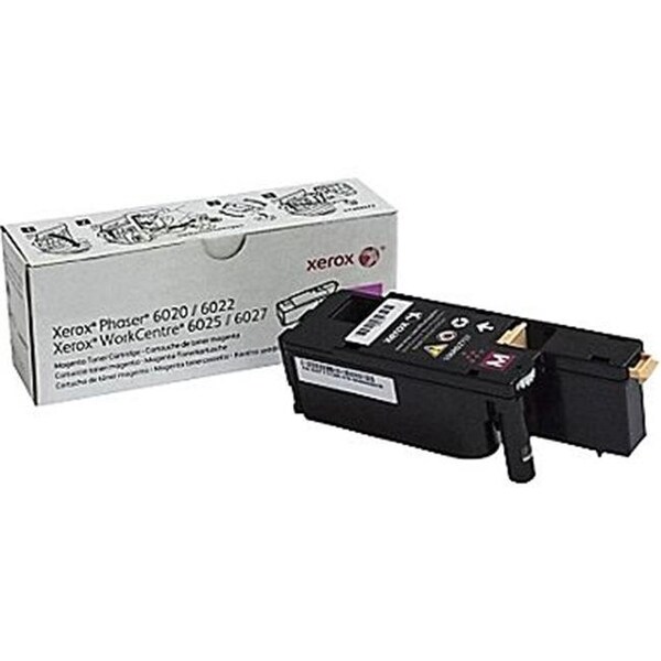 Xerox Compatible 106R02758 Phaser 6022; WorkCentre 6027 Yellow Aftermarket Toner; 1000 Yield 106R02758 - main